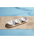Shell Dip & Tray Set