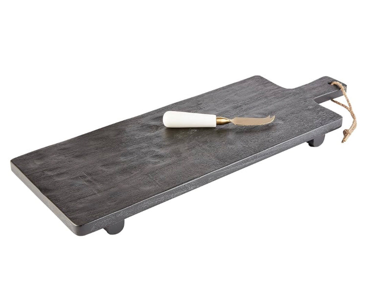 Black Footed Serving Set